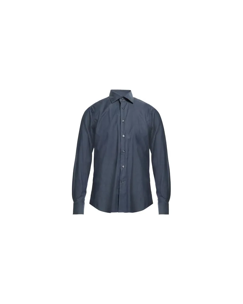 Bagutta TOPS - Jeanshemdenauf YOOX.COM Taubenblau