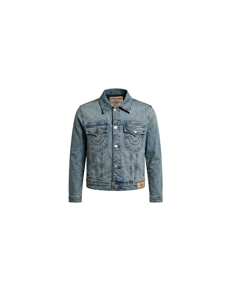 True Religion JACKEN & MÄNTEL - Jeansjacken/Mäntelauf YOOX.COM Blau