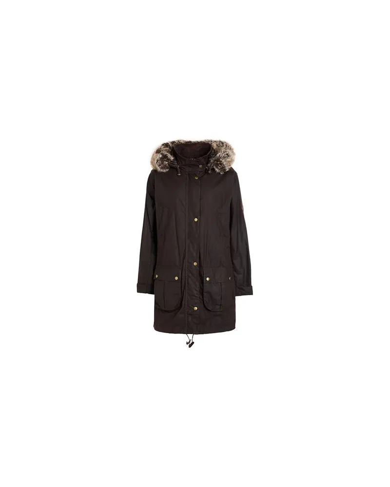 Barbour JACKEN & MÄNTEL - Mäntelauf YOOX.COM Dunkelbraun