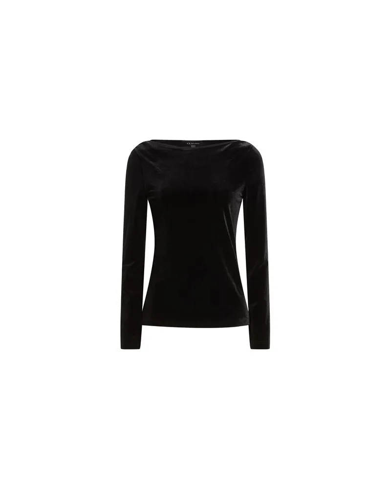 Armani Exchange TOPS - Topsauf YOOX.COM Schwarz