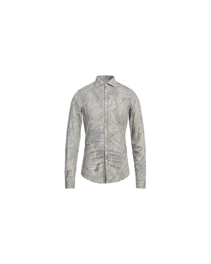 Aglini TOPS - Hemdenauf YOOX.COM Hellgrau