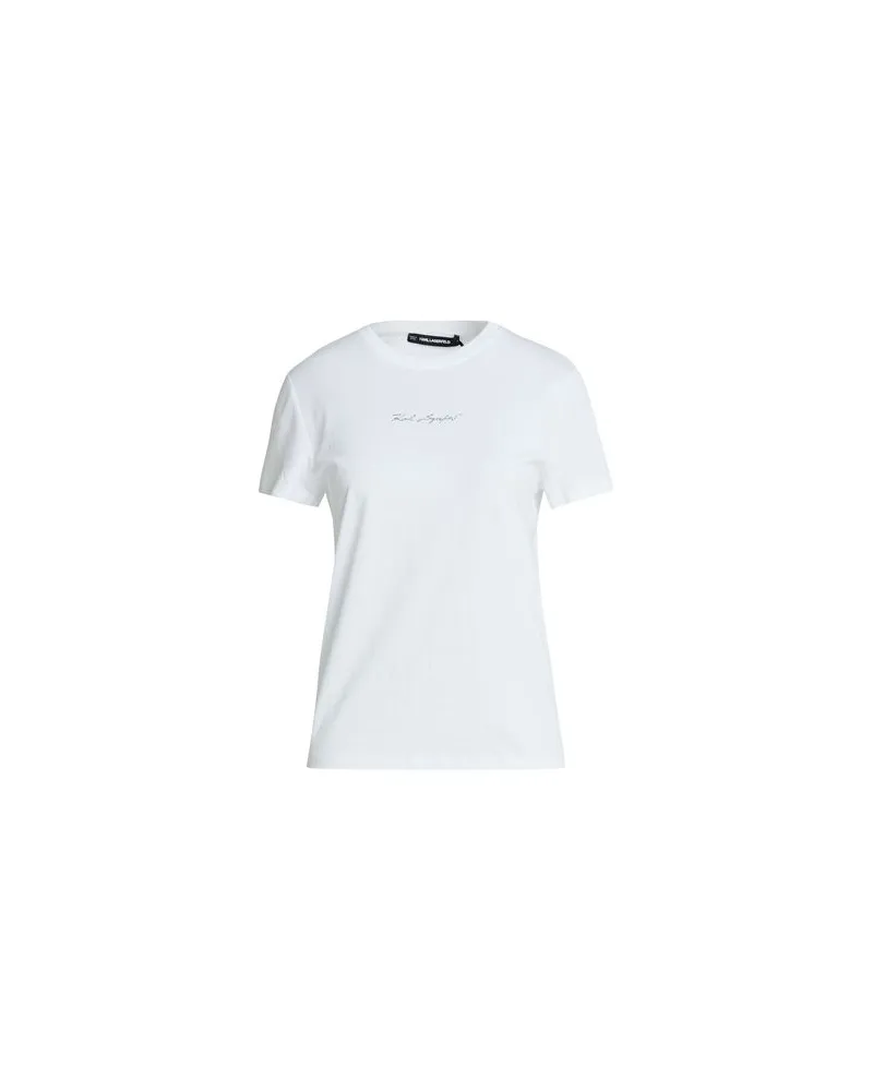 Karl Lagerfeld TOPS - T-shirtsauf YOOX.COM Weiß