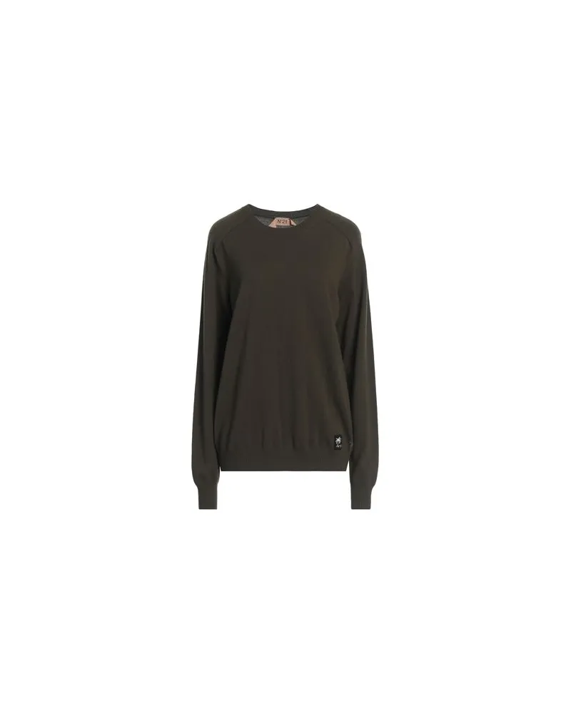 N° 21 STRICKWAREN - Pulloverauf YOOX.COM Militärgrün