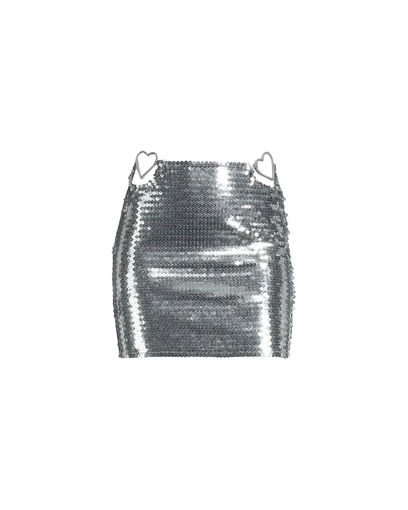 Nensi Dojaka HOSEN & RÖCKE - Miniröckeauf YOOX.COM Silber