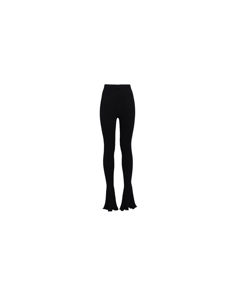 EDITED Aliena Knit Pants  - HOSEN & RÖCKE - Hosenauf YOOX.COM Schwarz