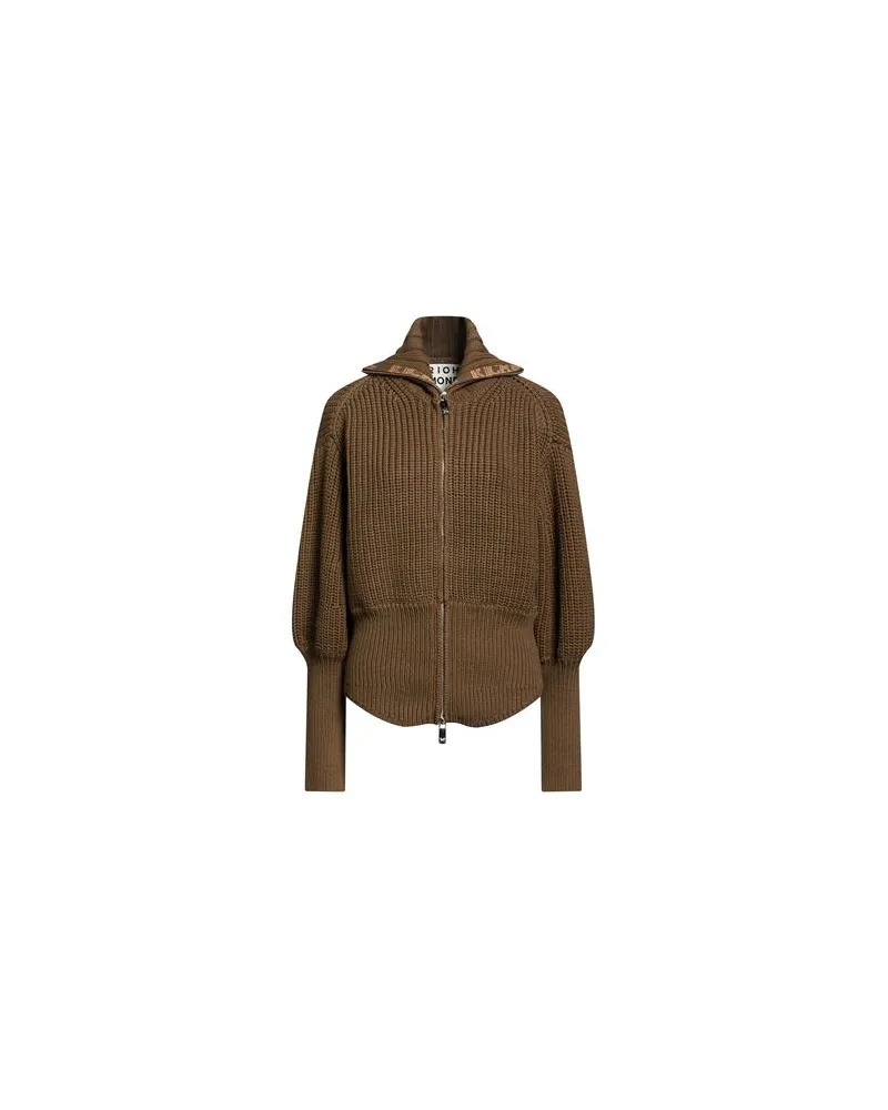 Richmond STRICKWAREN - Strickjackenauf YOOX.COM Militärgrün
