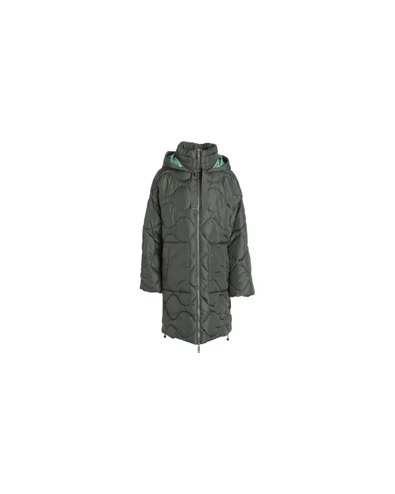 MAX&Co. JACKEN & MÄNTEL - Mäntelauf YOOX.COM Dunkelgrün