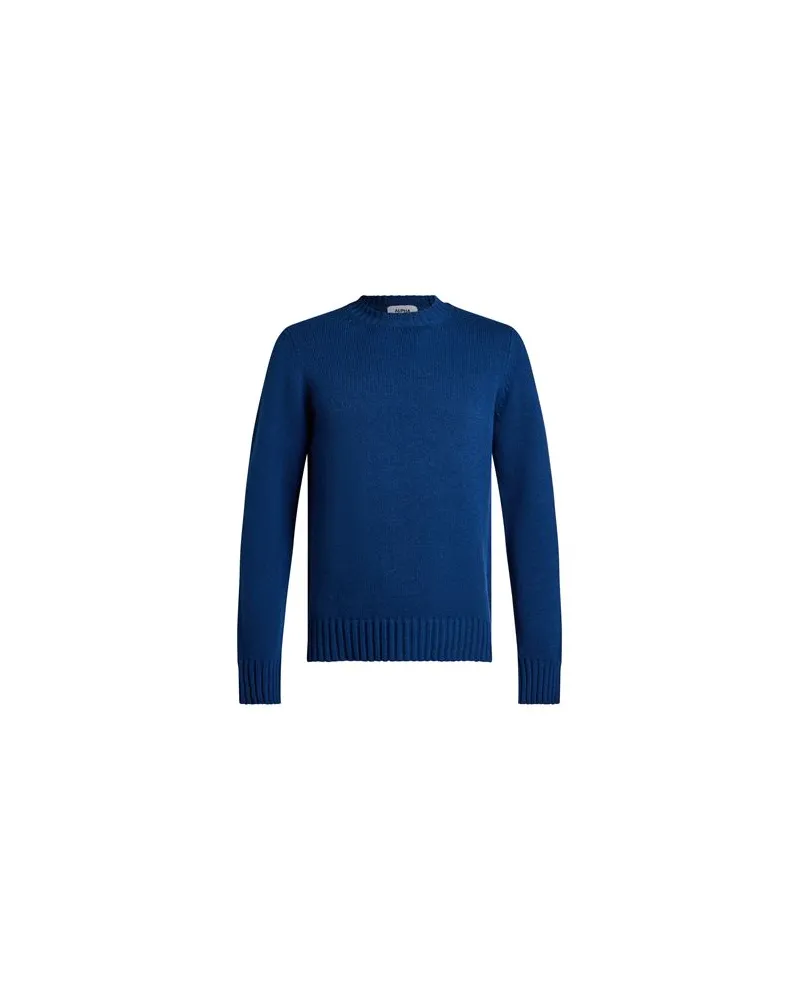 Alpha Studio STRICKWAREN - Pulloverauf YOOX.COM Blau