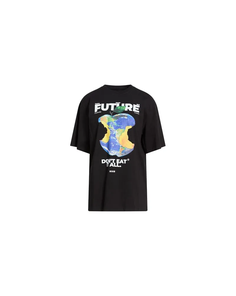 MSGM TOPS - T-shirtsauf YOOX.COM Schwarz