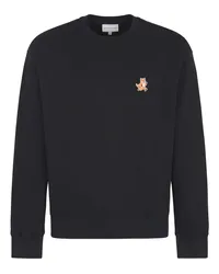 Kitsuné Sweatshirt Schwarz