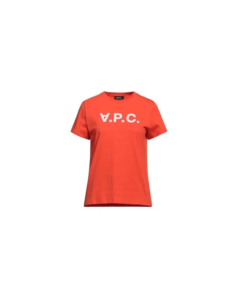 A.P.C. TOPS - T-shirtsauf YOOX.COM Orange