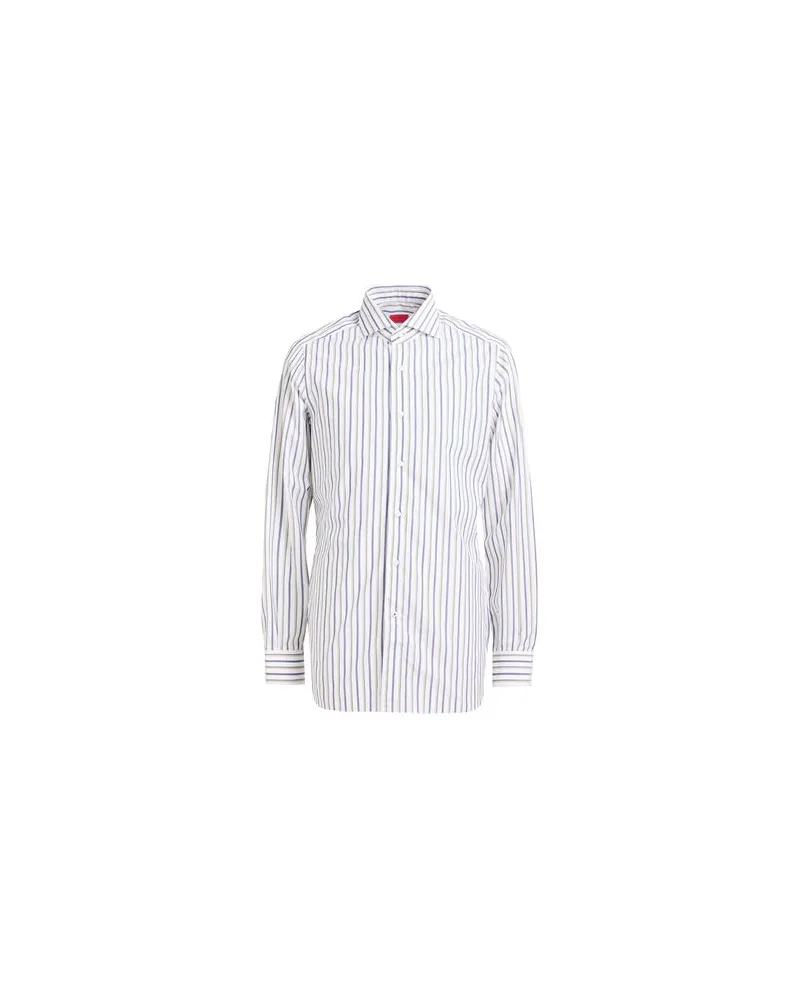 Isaia TOPS - Hemdenauf YOOX.COM Weiß