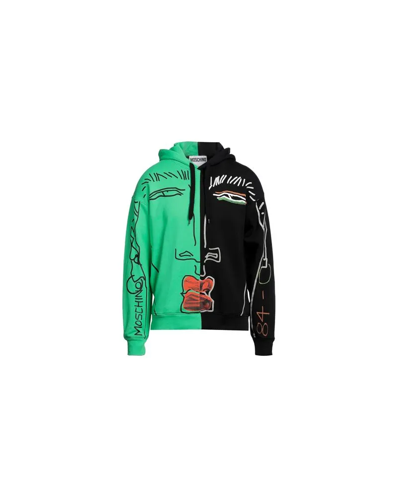 Moschino TOPS - Sweatshirtsauf YOOX.COM Grün