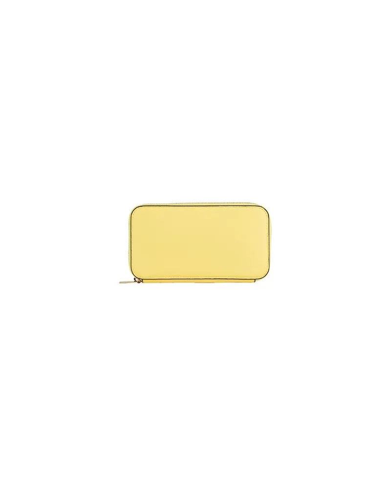Valextra Kleinlederwaren - Brieftaschenauf YOOX.COM Gelb
