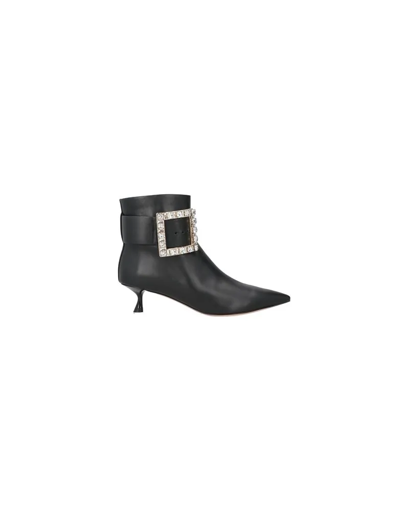 Roger Vivier SCHUHE - Stiefelettenauf YOOX.COM Schwarz
