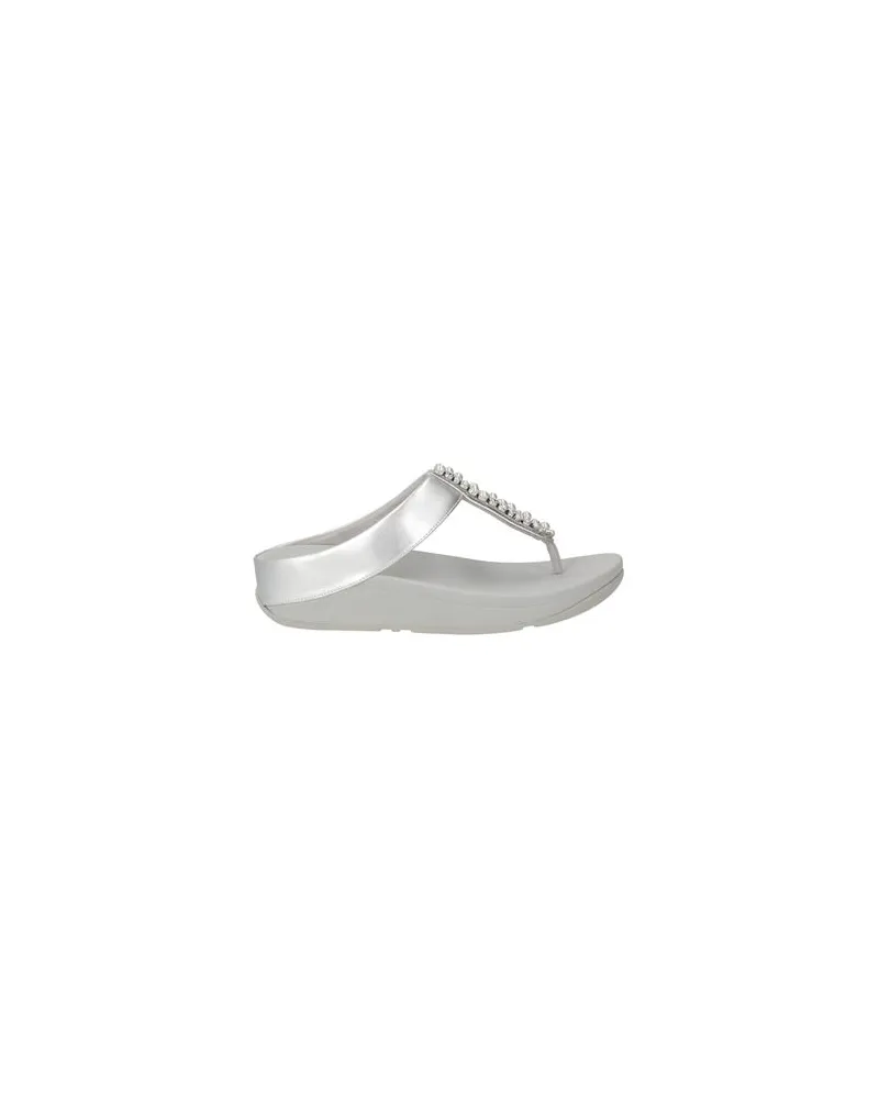FitFlop SCHUHE - Zehentrennerauf YOOX.COM Silber