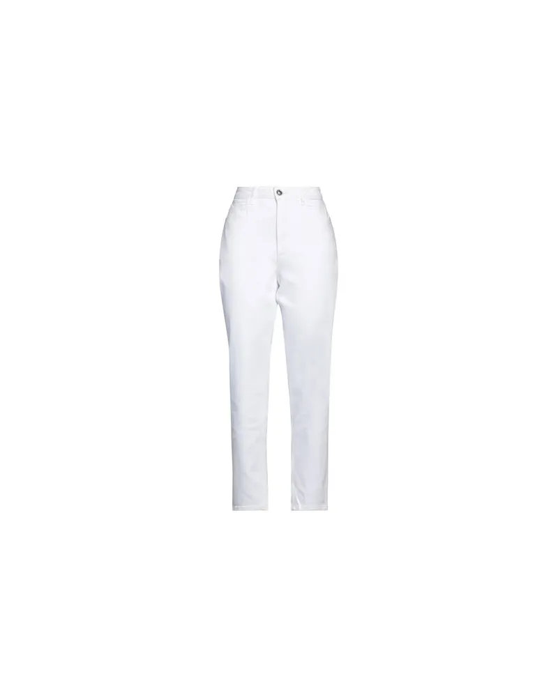 Guess HOSEN & RÖCKE - Jeanshosenauf YOOX.COM Weiß
