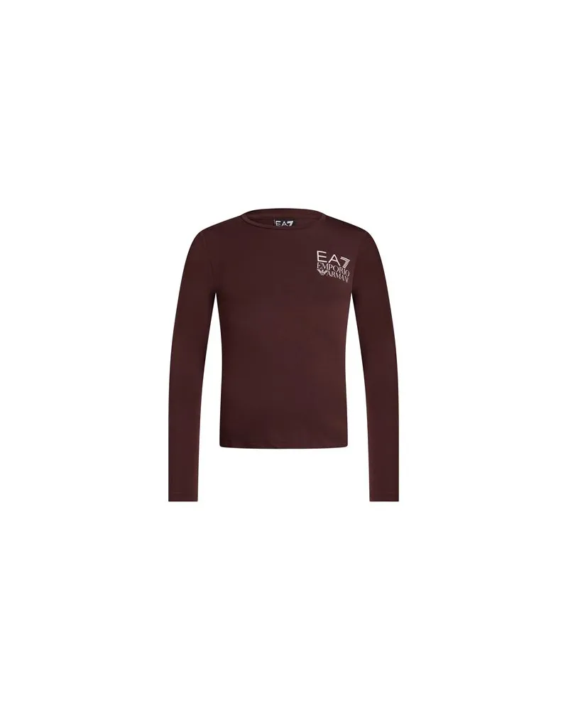 EA7 TOPS - T-shirtsauf YOOX.COM Schokobraun