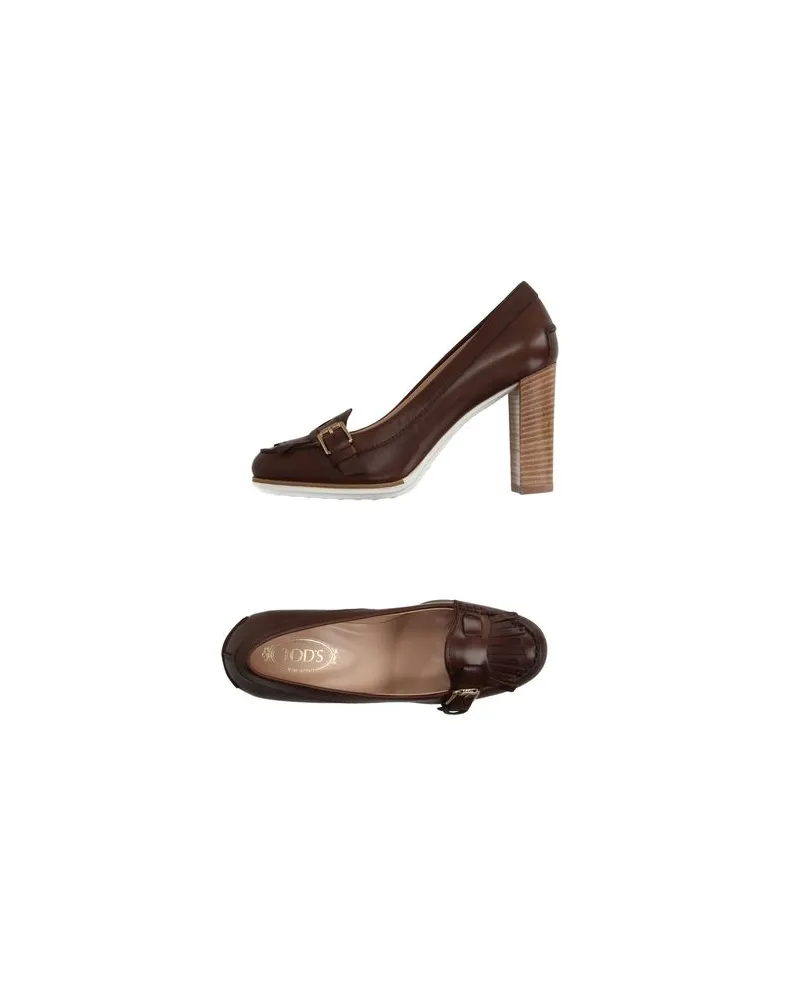 TOD'S SCHUHE - Mokassinsauf YOOX.COM Schokobraun