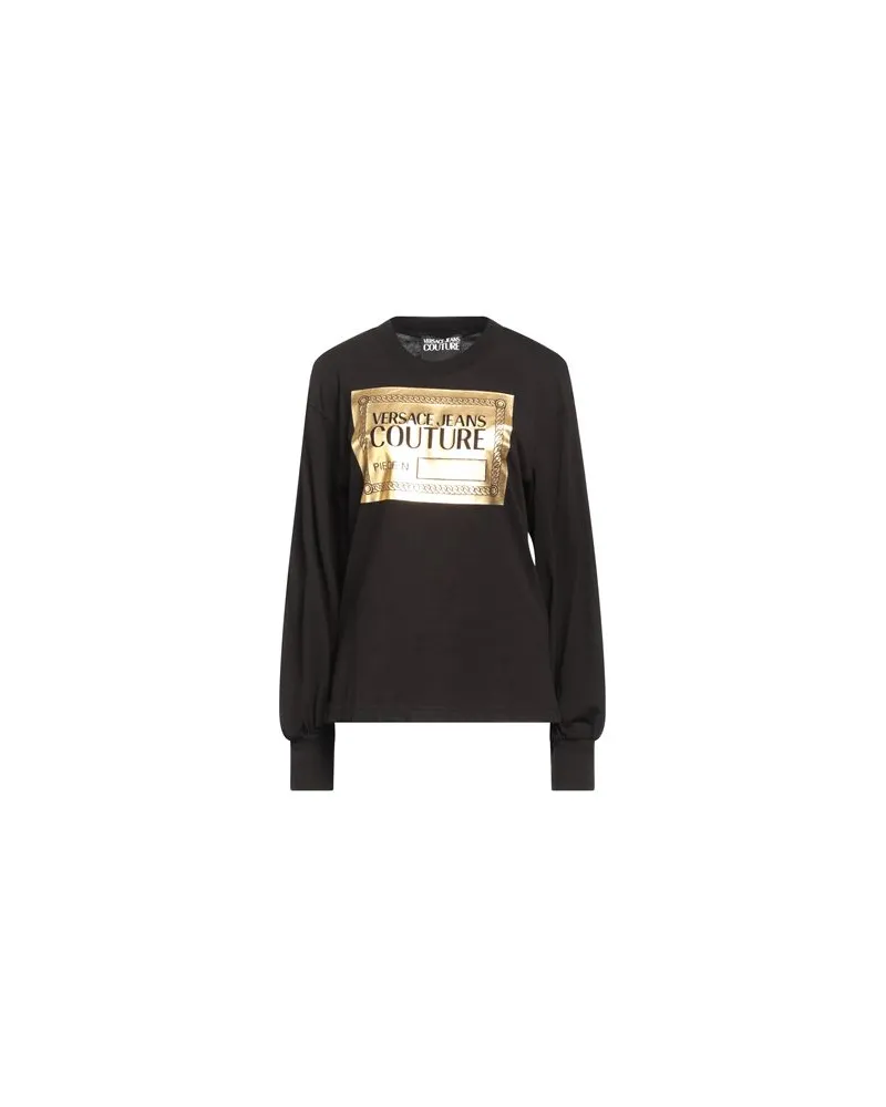 Versace Jeans TOPS - T-shirtsauf YOOX.COM Schwarz