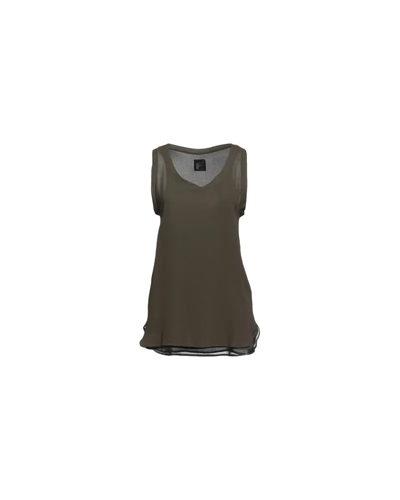 FISICO-Cristina Ferrari TOPS - Topsauf YOOX.COM Militärgrün