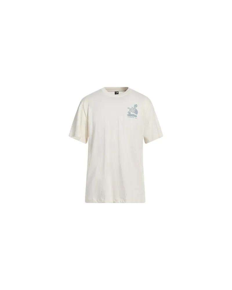 The North Face M STONES RELAXED SHORT SLEEVE TEE  - TOPS - T-shirtsauf YOOX.COM Beige