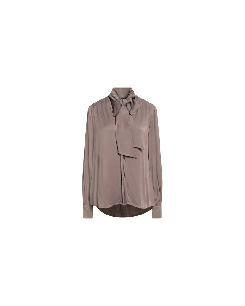 Alpha Studio TOPS - Hemdenauf YOOX.COM Hellbraun