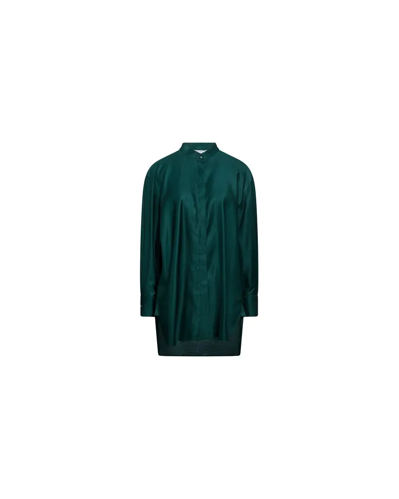 Max Mara TOPS - Hemdenauf YOOX.COM Dunkelgrün