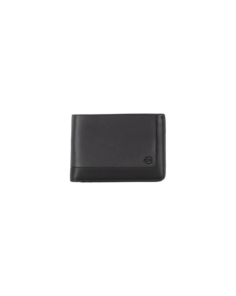 Piquadro Kleinlederwaren - Brieftaschenauf YOOX.COM Schwarz