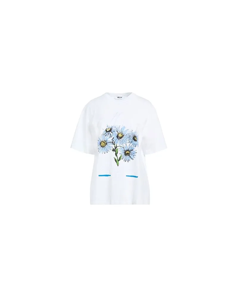 MSGM TOPS - T-shirtsauf YOOX.COM Weiß