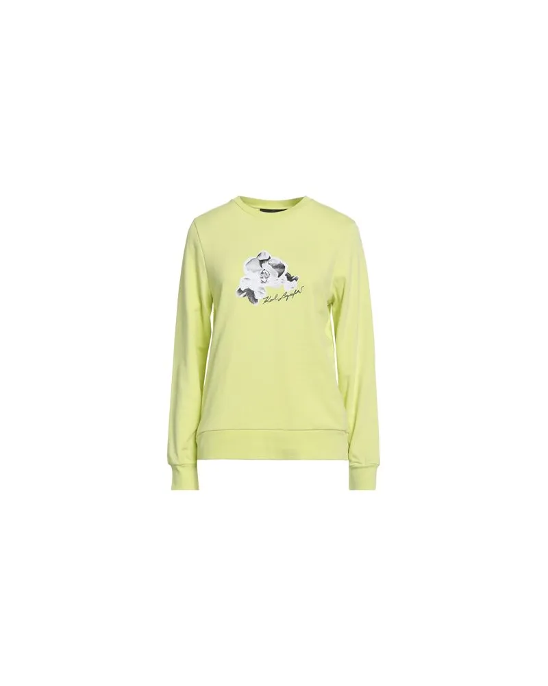 Karl Lagerfeld TOPS - Sweatshirtsauf YOOX.COM Limettengrün