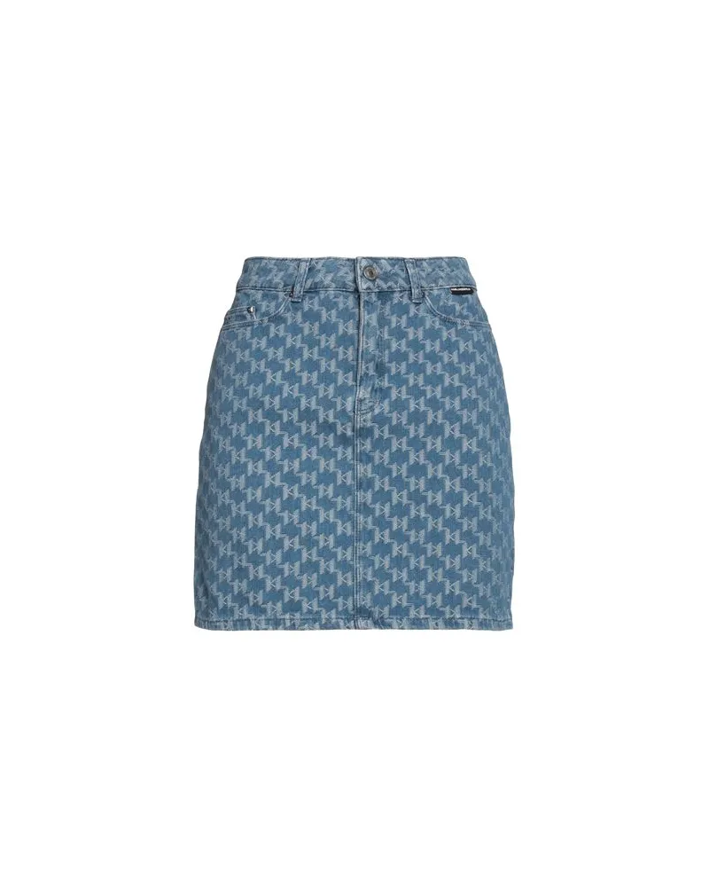 Karl Lagerfeld HOSEN & RÖCKE - Jeansröckeauf YOOX.COM Blau