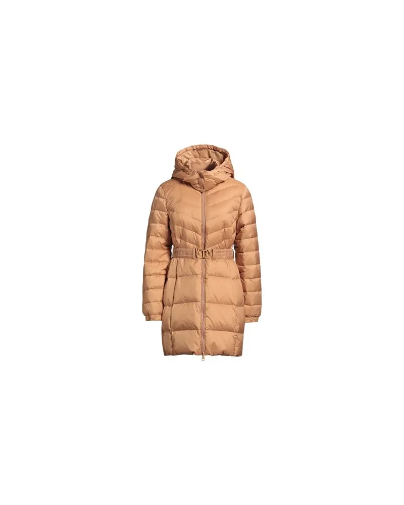 Twin-Set JACKEN & MÄNTEL - Pufferjacken & Daunenjackenauf YOOX.COM Sand