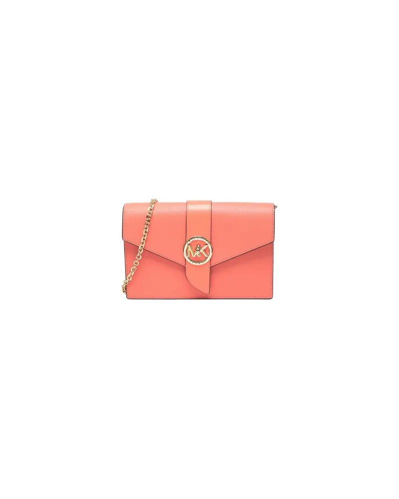 Michael Kors MD WALLET ON CHAIN CROSSBODY   - TASCHEN - Umhängetascheauf YOOX.COM Lachs