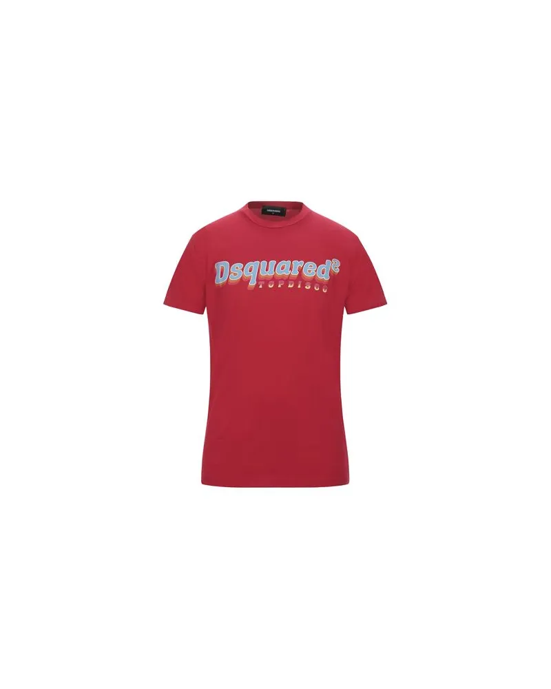 Dsquared2 TOPS - T-shirtsauf YOOX.COM Rot