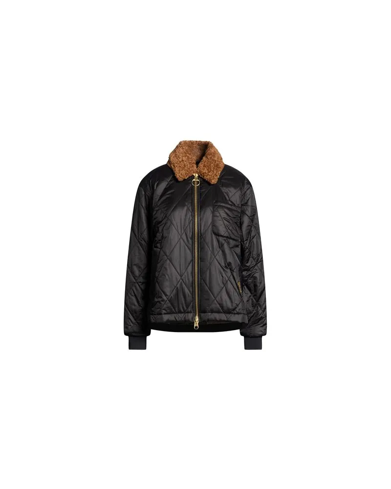 Barbour JACKEN & MÄNTEL - Pufferjacken & Daunenjackenauf YOOX.COM Schwarz