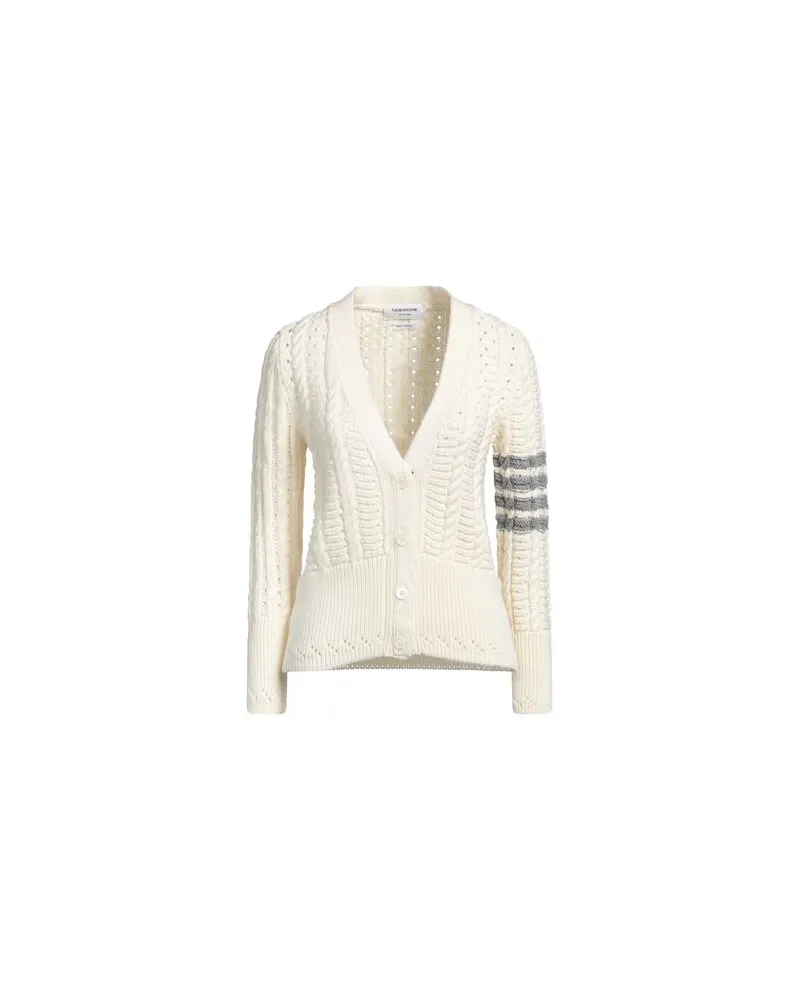 Thom Browne STRICKWAREN - Strickjackenauf YOOX.COM Cremeweiß