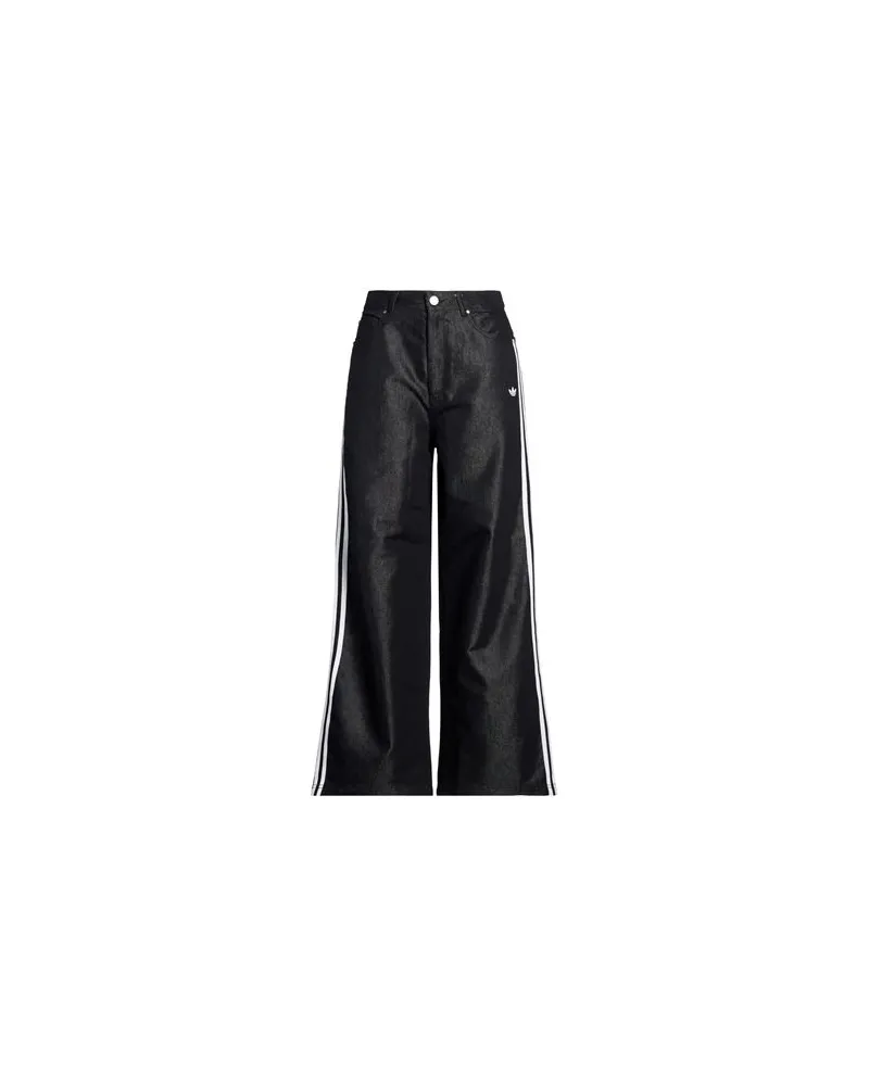 adidas HOSEN & RÖCKE - Jeanshosenauf YOOX.COM Schwarz