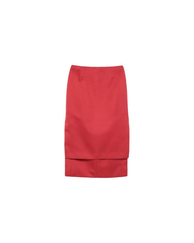 N° 21 HOSEN & RÖCKE - Midi-Röckeauf YOOX.COM Rot