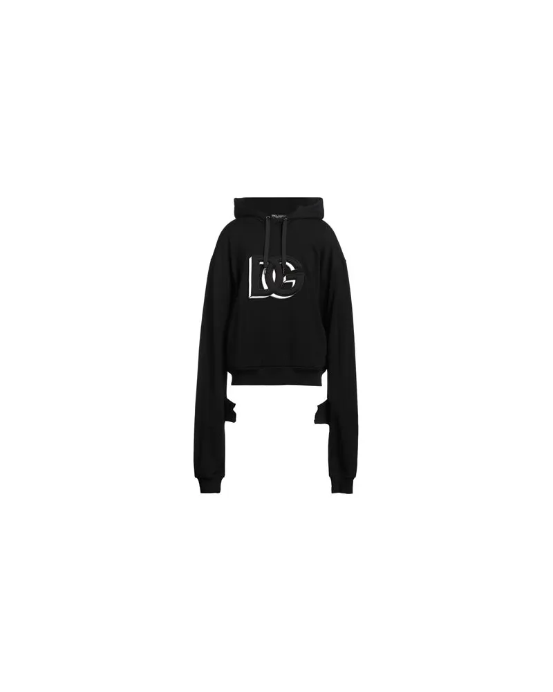 Dolce & Gabbana TOPS - Sweatshirtsauf YOOX.COM Schwarz