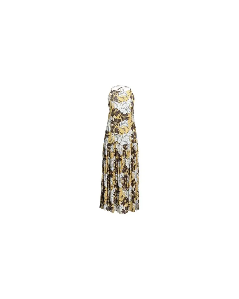 Weili Zheng KLEIDER - Maxi-Kleiderauf YOOX.COM Ringelblume