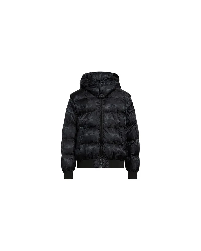 Balmain JACKEN & MÄNTEL - Pufferjacken & Daunenjackenauf YOOX.COM Schwarz