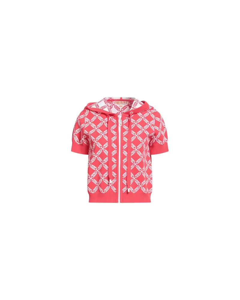 Michael Kors STRICKWAREN - Strickjackenauf YOOX.COM Koralle