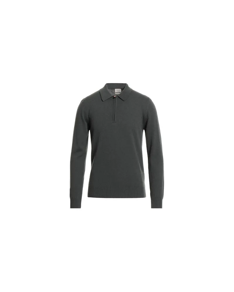 Daniele Fiesoli SELEZIONE - STRICKWAREN - Pulloverauf YOOX.COM Dunkelgrün