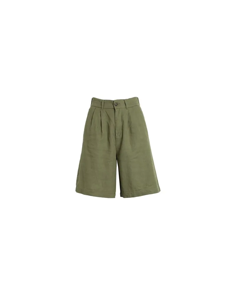 only HOSEN & RÖCKE - Shorts & Bermudashortsauf YOOX.COM Militärgrün