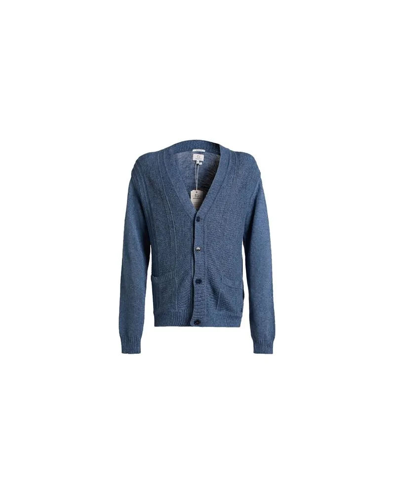 Woolrich STRICKWAREN - Strickjackenauf YOOX.COM Marineblau