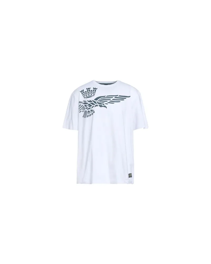 Aeronautica Militare TOPS - T-shirtsauf YOOX.COM Weiß