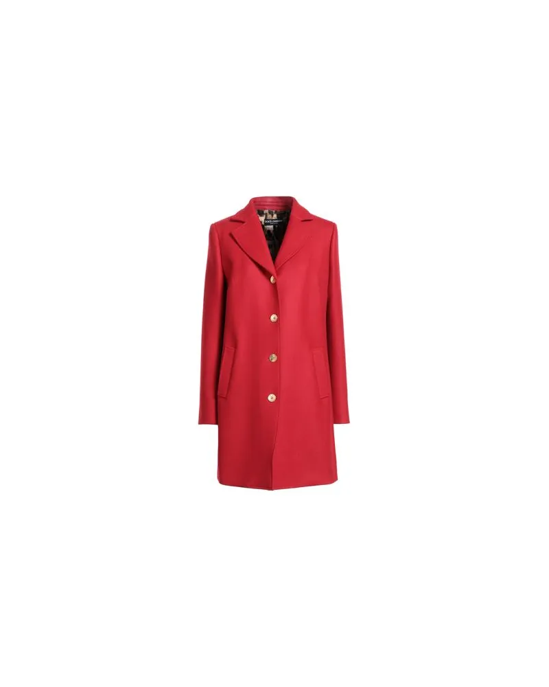 Dolce & Gabbana JACKEN & MÄNTEL - Mäntelauf YOOX.COM Rot
