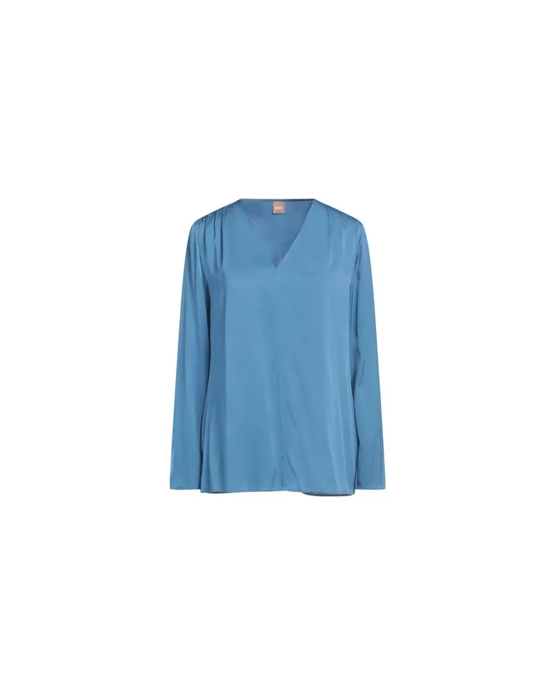 HUGO BOSS TOPS - Topsauf YOOX.COM Blaugrau