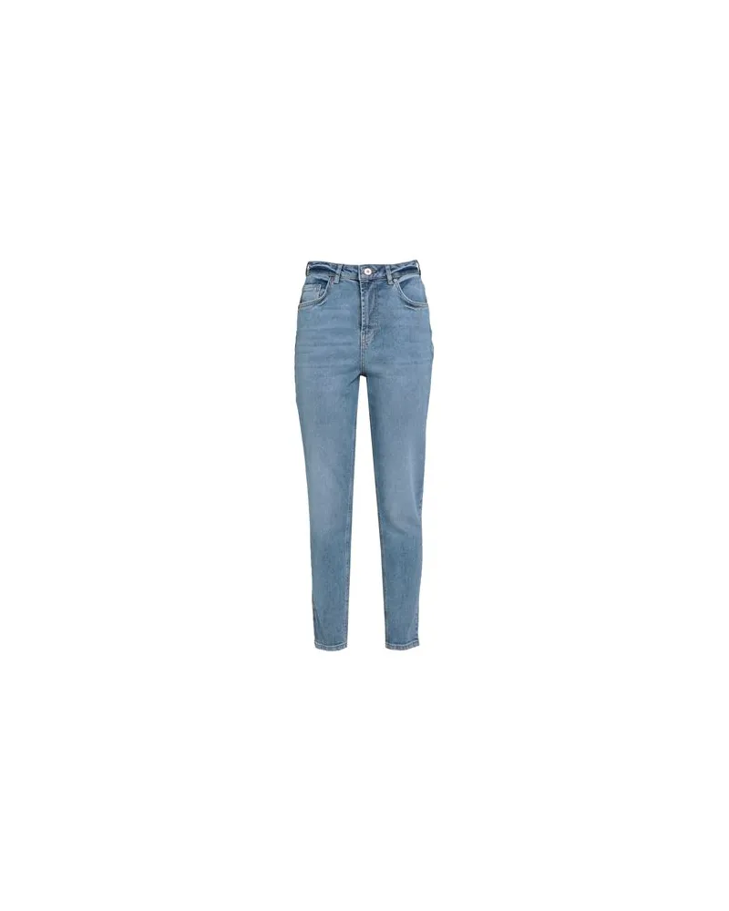 Pieces HOSEN & RÖCKE - Jeanshosenauf YOOX.COM Blau